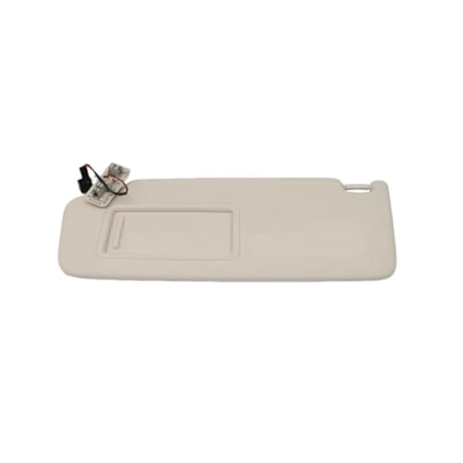 Jodriva for Skoda, for Superb for MK3 2016-2022 Auto Front Sonnenblende Sonnenblende Mit Make-Up Spiegel Licht Sonnenschirm Lampe Auto-Sonnenblendenbrett(Beige Left) von Jodriva