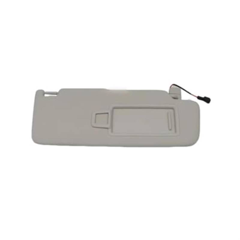 Jodriva for Skoda, for Superb for MK3 2016-2022 Auto Front Sonnenblende Sonnenblende Mit Make-Up Spiegel Licht Sonnenschirm Lampe Auto-Sonnenblendenbrett(Gray Right) von Jodriva