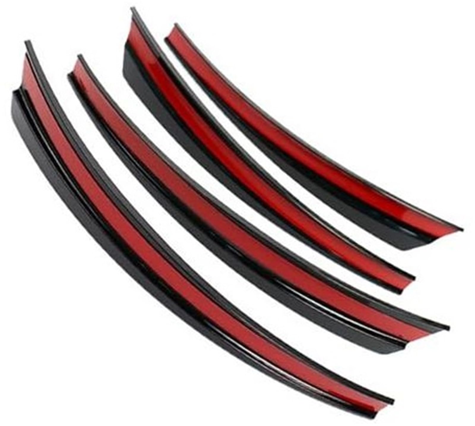 Jodriva for Tesla, Modell Y, 4-teiliges, Nicht stanzendes, verstecktes Kotflügel-Radkasten-Modifikationszubehör Kotflügelverbreiterung(Matte Black) von Jodriva