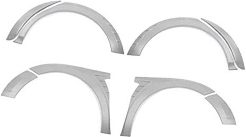 Jodriva for Toyota, Camry SE XSE 2018-2022 Sport Auto Rad Flares Trim Wide Body Arch Augenbraue Abdeckung Stirn kotflügel Kit Kotflügelverbreiterung(Unpainted) von Jodriva