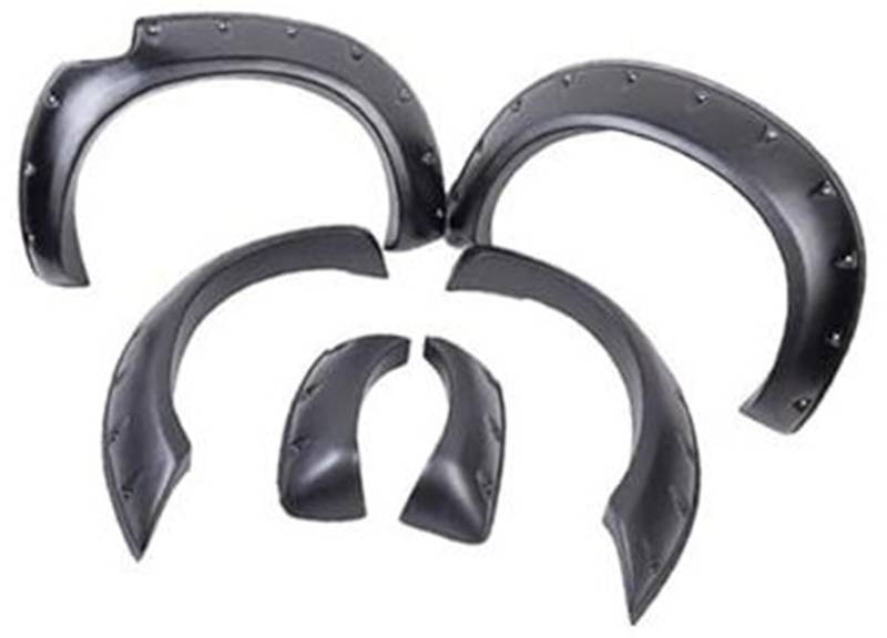 Jodriva for Toyota, Hilux Vigo 2005-2011 Auto Flare Rad Augenbraue Schutz Lip Trim Schlamm Flap Splash Arch Guard Kotflügelverbreiterung von Jodriva