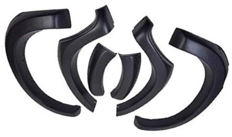 Jodriva for Toyota, Hilux Vigo 2012-2014 Auto Flare Rad Augenbraue Schutz Lip Trim Kotflügel Splash Arch Guard Zubehör Kotflügelverbreiterung von Jodriva