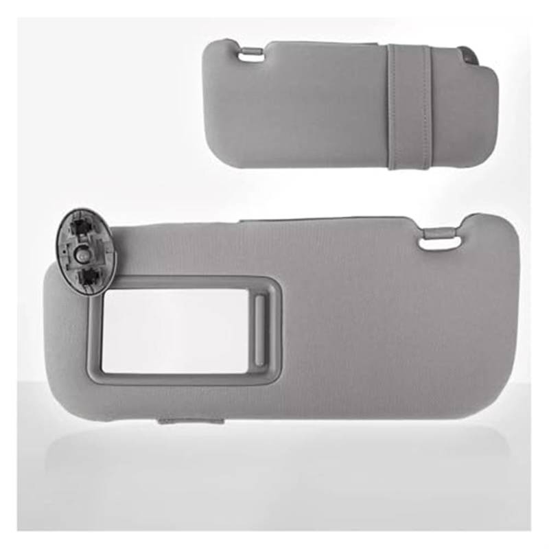 Jodriva for Toyota, for Auris, for Corolla, 2010–2013, Auto-Innensonnenblende mit Spiegel, grau-beige Sonnenschutz Links rechts Auto-Sonnenblendenbrett(Grey Left) von Jodriva