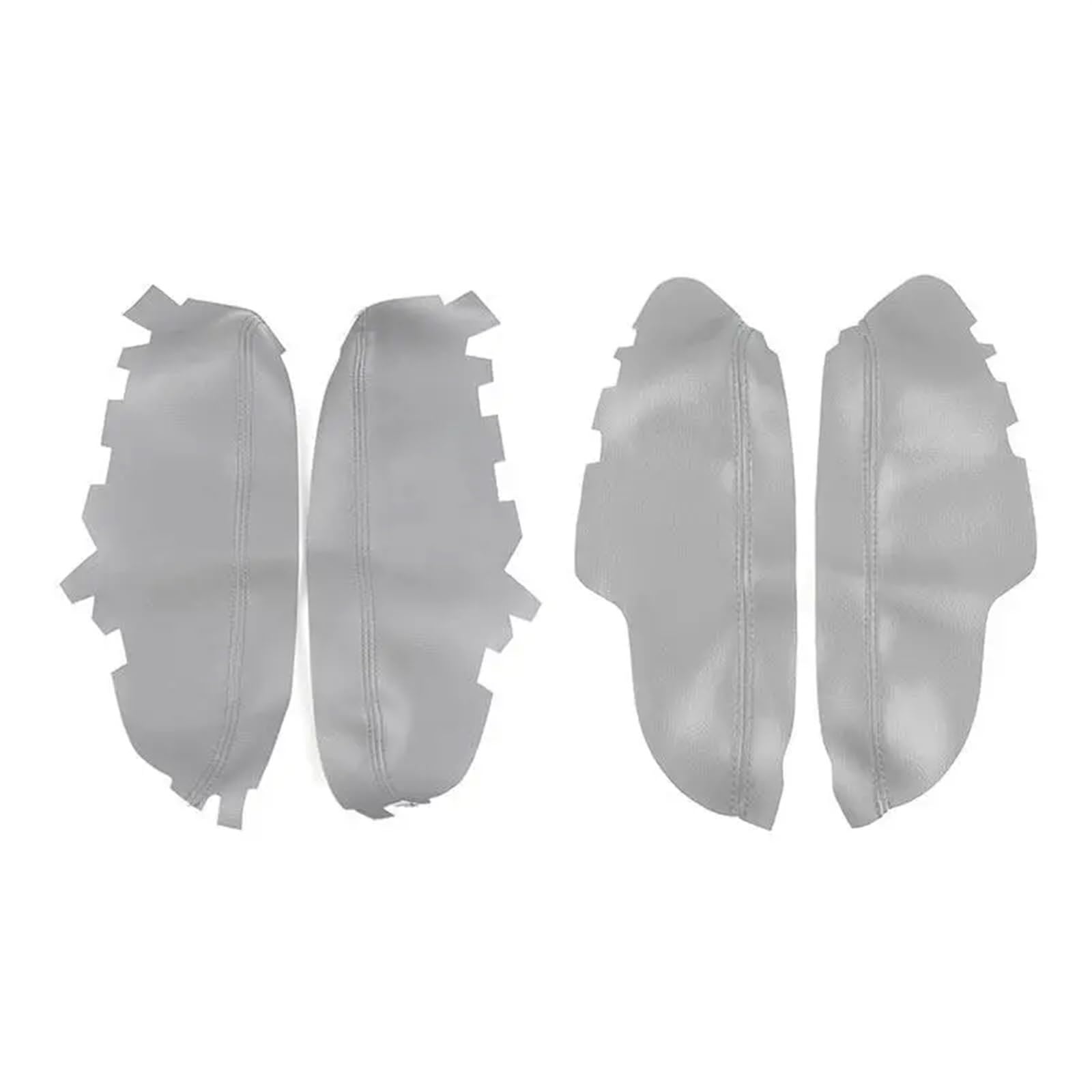 Jodriva for Toyota, for Avalon 2013 2014 2015 2016 2017 2018 Auto Innen Vorne/Hinten Türgriff Armlehne Panel Mikrofaser Leder Abdeckung Trim Türinnenverkleidung(4pcs Gray) von Jodriva