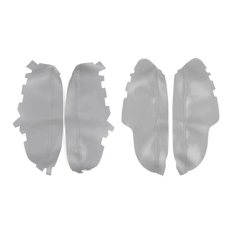 Jodriva for Toyota, for Avalon 2013 2014 2015 2016 2017 2018 Auto Innen Vorne/Hinten Türgriff Armlehne Panel Mikrofaser Leder Abdeckung Trim Türinnenverkleidung(4pcs Gray) von Jodriva