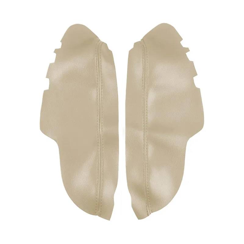 Jodriva for Toyota, for Avalon 2013 2014 2015 2016 2017 2018 Auto Innen Vorne/Hinten Türgriff Armlehne Panel Mikrofaser Leder Abdeckung Trim Türinnenverkleidung(Rear Pair Beige) von Jodriva