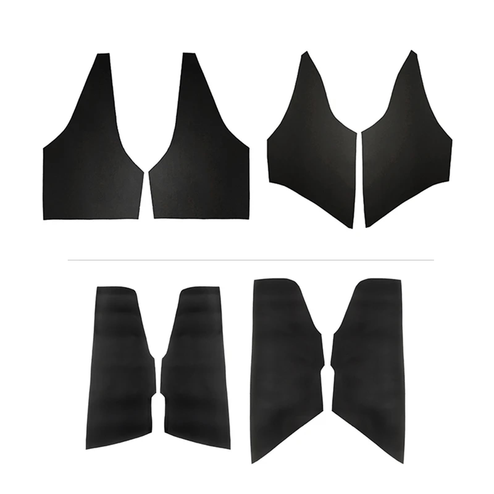 Jodriva for Toyota, for Corolla, 2007 2008 2009 2010 2011 2012 2013 2 Teile/Satz Auto Türgriff Panel Armlehne Mikrofaser Leder Abdeckung Türinnenverkleidung(Type B 07-10,4pcs beige-Gray) von Jodriva