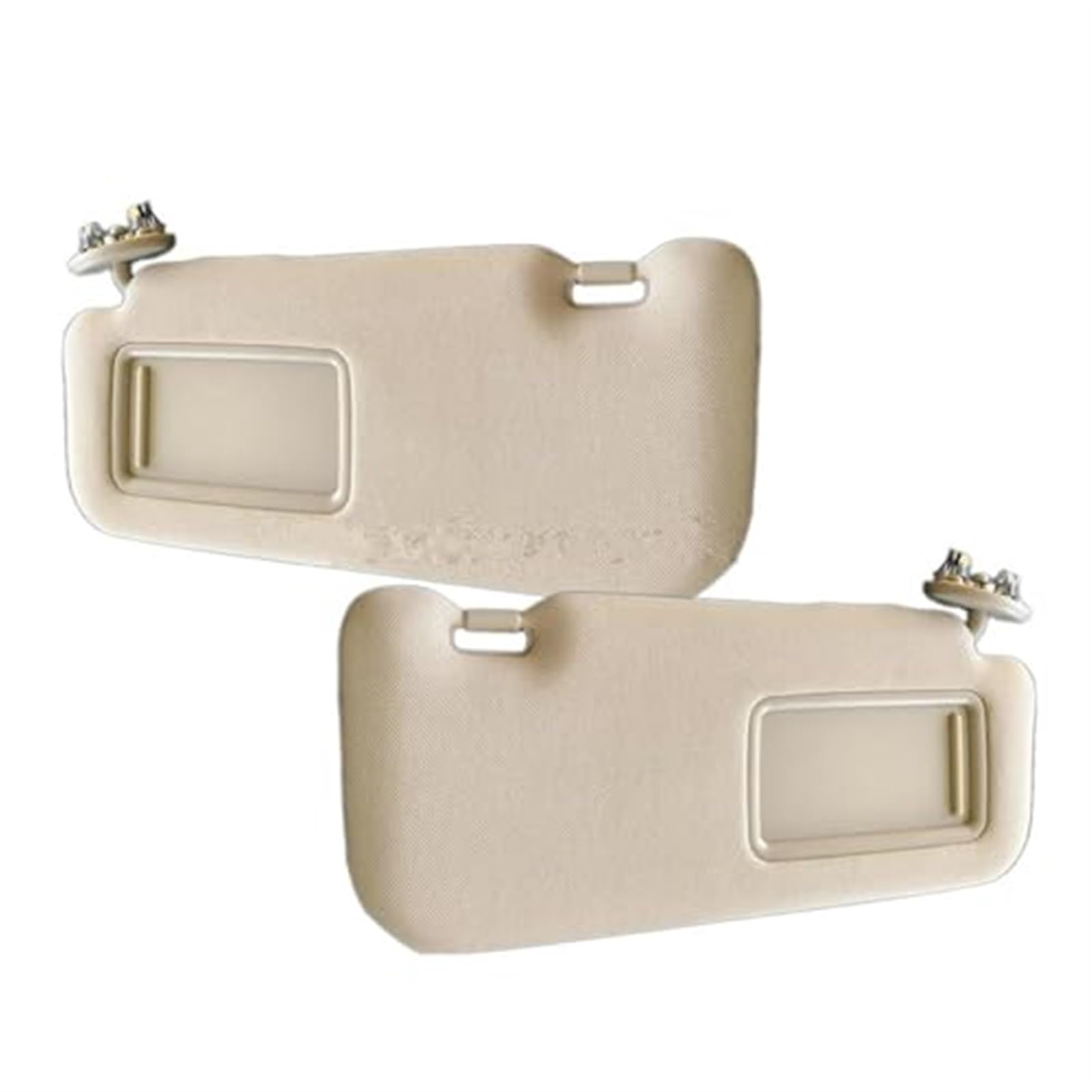 Jodriva for Toyota, for Corolla, 2007-2013 Sonnenblende for mit Spiegel for Grau for Beige Car Interifor Auto-Sonnenblendenbrett(Beige One Pair) von Jodriva