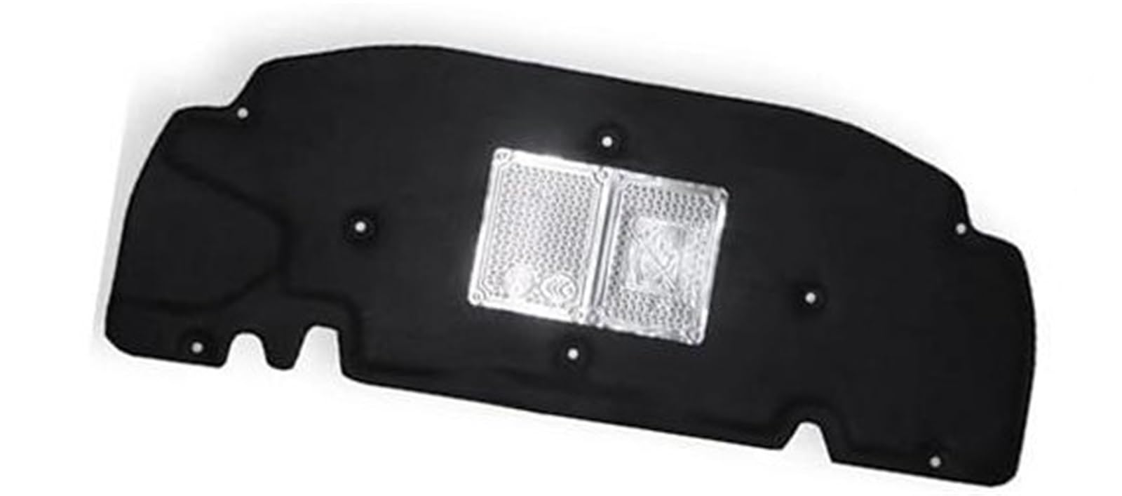 Jodriva for Toyota, for Vios XP40 MK1 for Soluna for Vios 2003 2004 2005 2006 Fronthaube Motor Schalldämmmatte Pad(Black 1pcs Aluminum Foil) von Jodriva