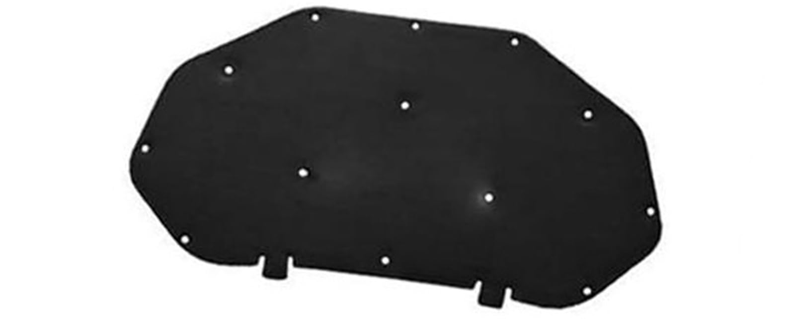 Jodriva for VW, for Jetta, VA3 2019 Motorwärme-Schalldämmung Baumwollpolster Schallschutzmattenabdeckung(Black Style 1) von Jodriva