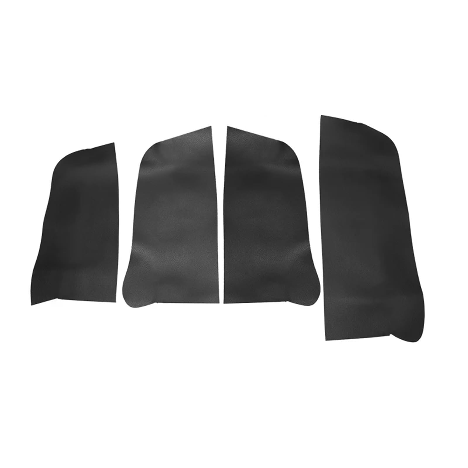 Jodriva for VW, for Jetta, for MK6 2015 2016 2017 2018 Auto-Styling Innenausstattung Mikrofaser Leder Tür Armlehne Panel Abdeckung Dekor Auto-Innentürverkleidung(Armrest Black-noline) von Jodriva