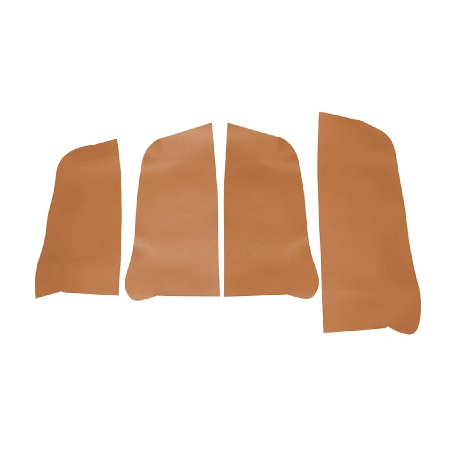 Jodriva for VW, for Jetta, for MK6 2015 2016 2017 2018 Auto-Styling Innenausstattung Mikrofaser Leder Tür Armlehne Panel Abdeckung Dekor Türinnenverkleidung(Armrest Brown-noline) von Jodriva