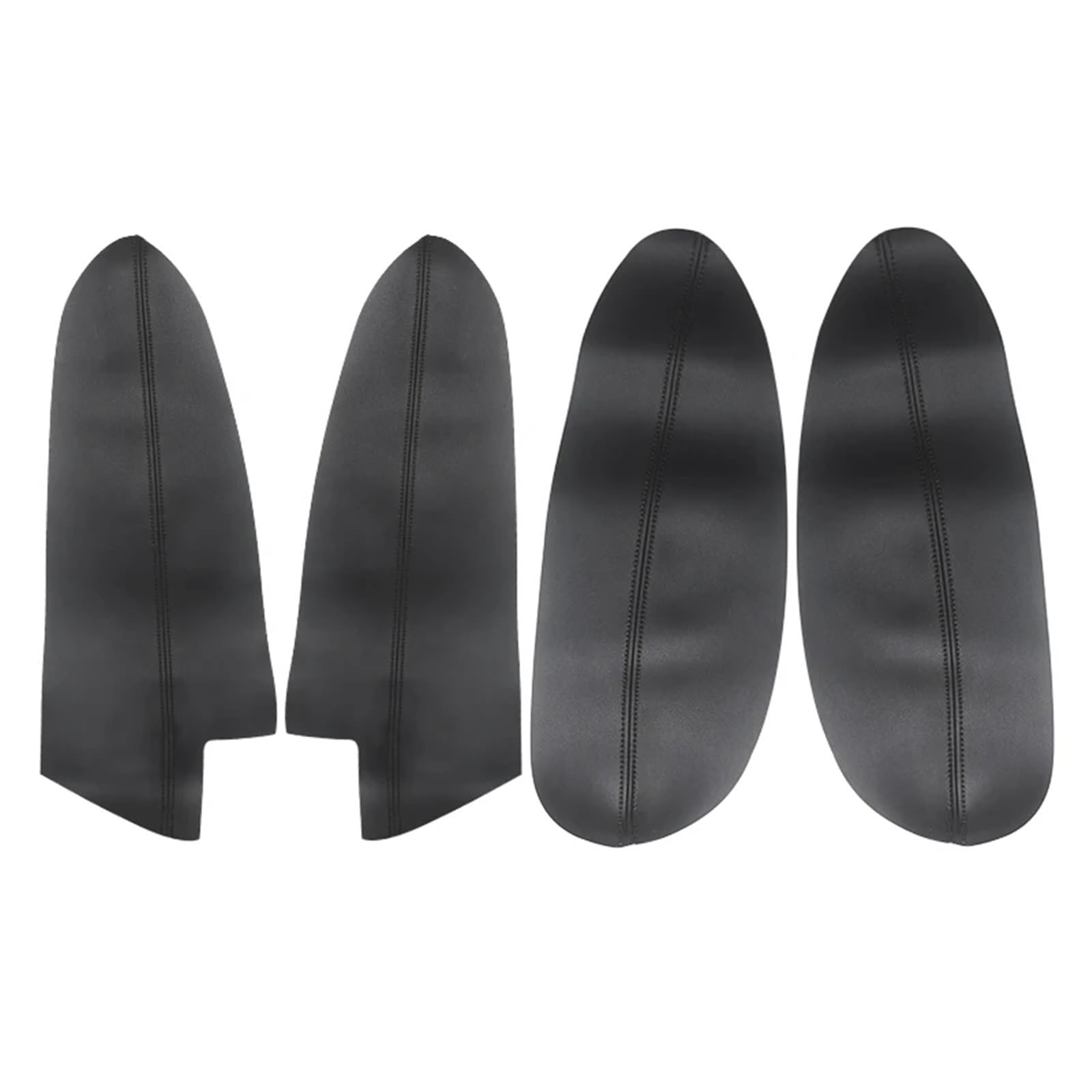 Jodriva for VW, for Käfer, 2012 2013 2014 2015 2016 2017 2018 2019 Auto-Styling Innentürverkleidung Armlehne Mikrofaser-Lederbezug Türinnenverkleidung(4pcs,Black) von Jodriva