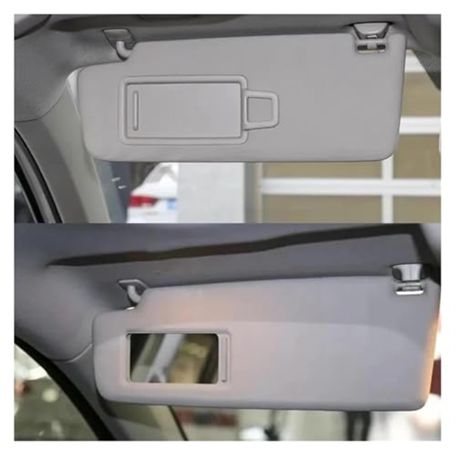 Jodriva for VW, for Teramont, for Tiguan, L 2016–2022, graue Sonnenblende, Auto-Sonnenblende, Blockschirm Auto-Sonnenblendenbrett(Right Grey) von Jodriva