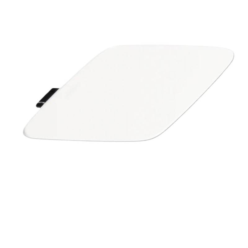 Jodriva for Volvo, XC60 2022 2023 32234934 Auto Zubehör Front Stoßstange Tow Haken Auge Abdeckung Kappe Abschleppen Schleppen Anhänger Deckel schmücken Trim Abdeckung für Abschlepphaken(Snow White) von Jodriva