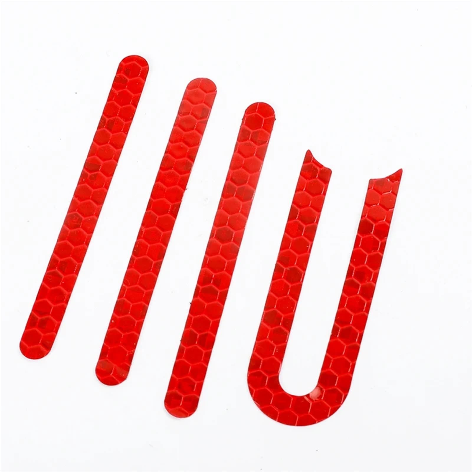 Jodriva for Xiaomi, Elektroroller M365 4X Radabdeckung Radkappe Schutzschalen Reflektierende Aufkleber Zubehör ersetzen Seitenabdeckungen für Elektroroller(Stickers) von Jodriva