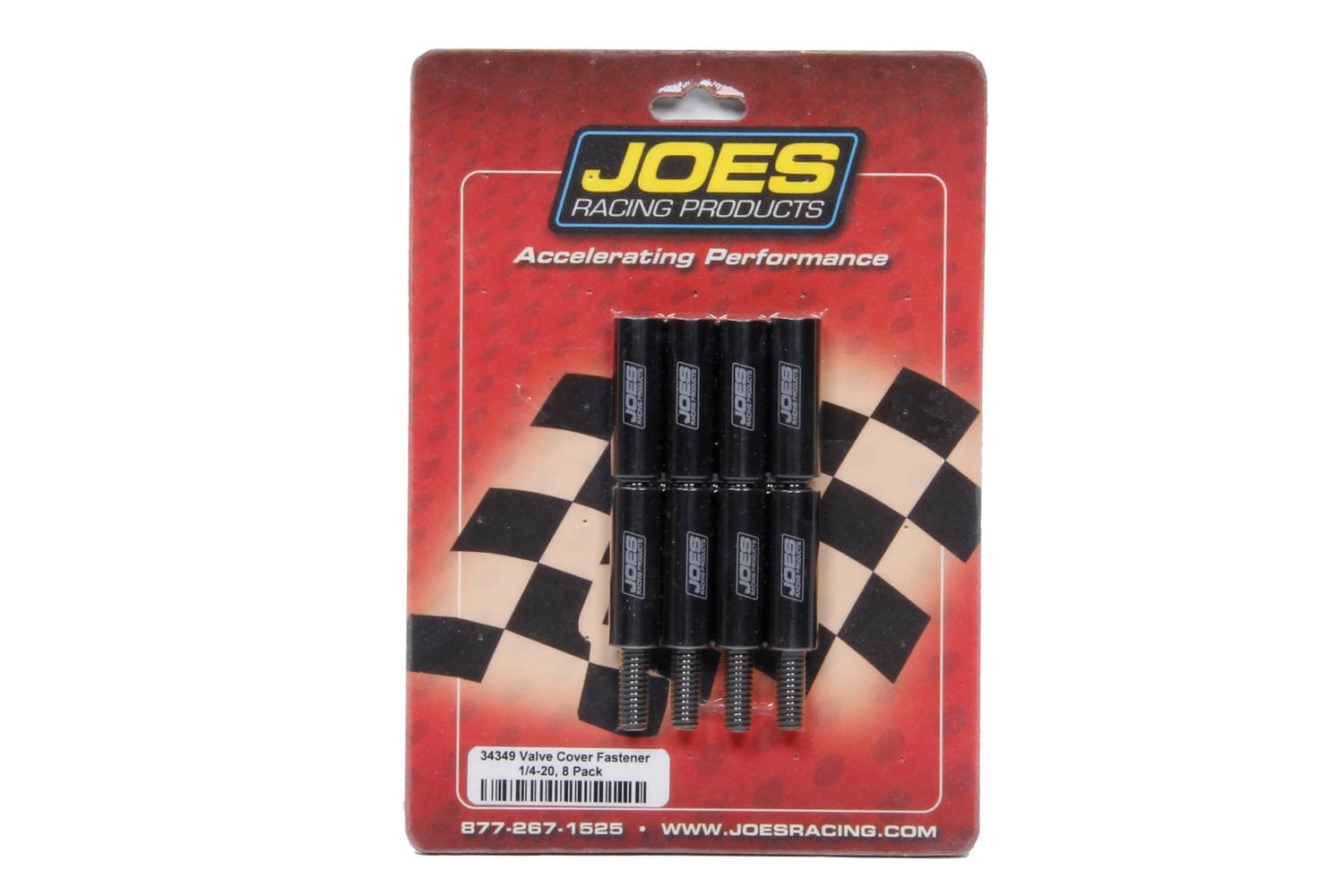 Joes Racing Products 34349 Aluminium-Ventildeckelmutter-Set mit Bolzen, 1/4-20, 8 Stück Joes Racing Products 34349 Aluminium-Ventildeckelmutter-Set mit Bolzen, 1/4-20, 8 Stück von Joes Racing