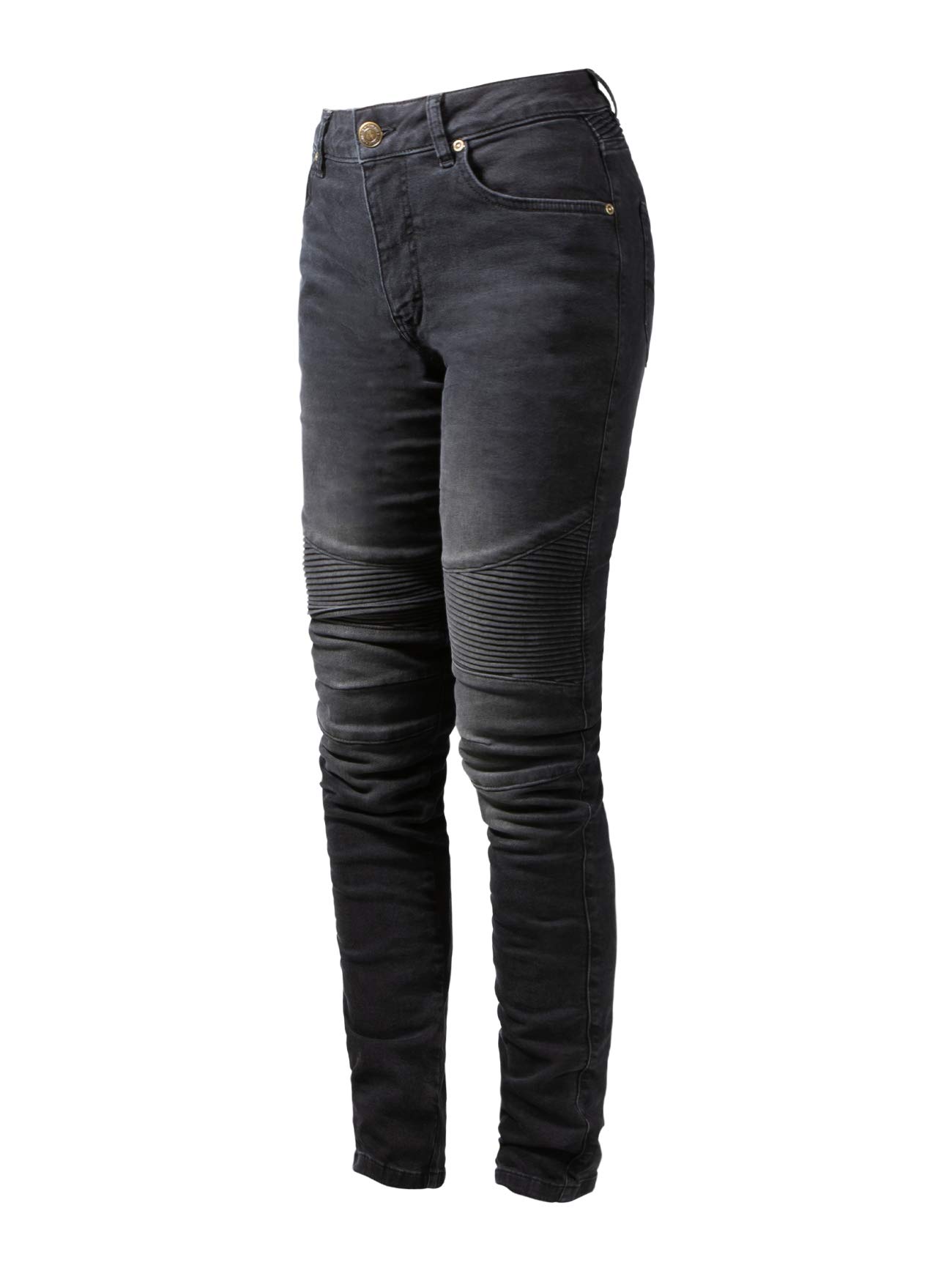 John Doe Betty XTM Motorrad Jeans Damen Stretch mit Protektoren Black 34/34 John Doe Betty XTM Motorrad Jeans Damen Stretch mit Protektoren Black 34/34 von John Doe