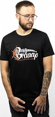 John Doe Braaap, T-Shirt - Schwarz - 3XL von John Doe