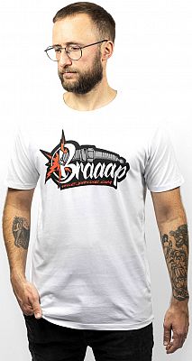 John Doe Braaap, T-Shirt - Weiß - XL von John Doe