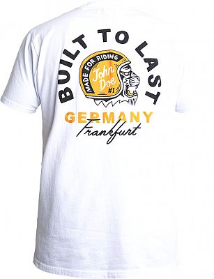 John Doe Built To Last, T-Shirt - Weiß/Schwarz/Gelb - L John Doe Built To Last, T-Shirt - Weiß/Schwarz/Gelb - L von John Doe