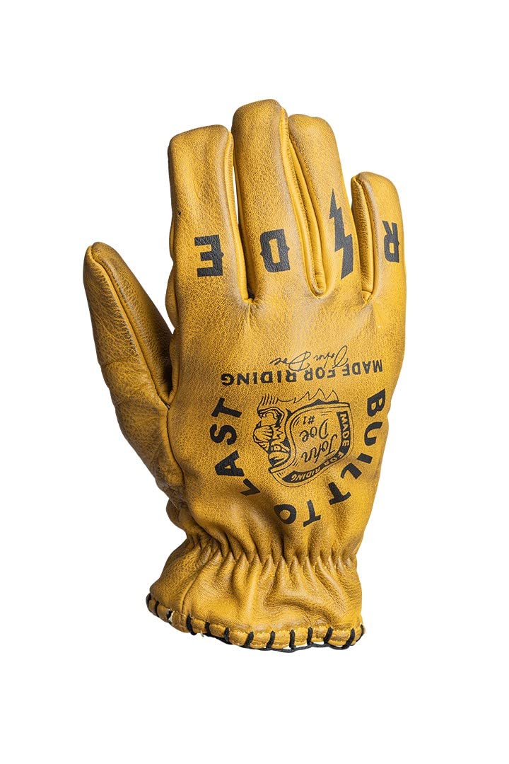 John Doe - Coyote Motorradhandschuh Yellow/Black S von John Doe