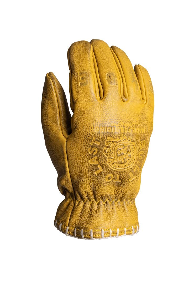 John Doe - Coyote Motorradhandschuh Yellow/Embossed 3XL von John Doe