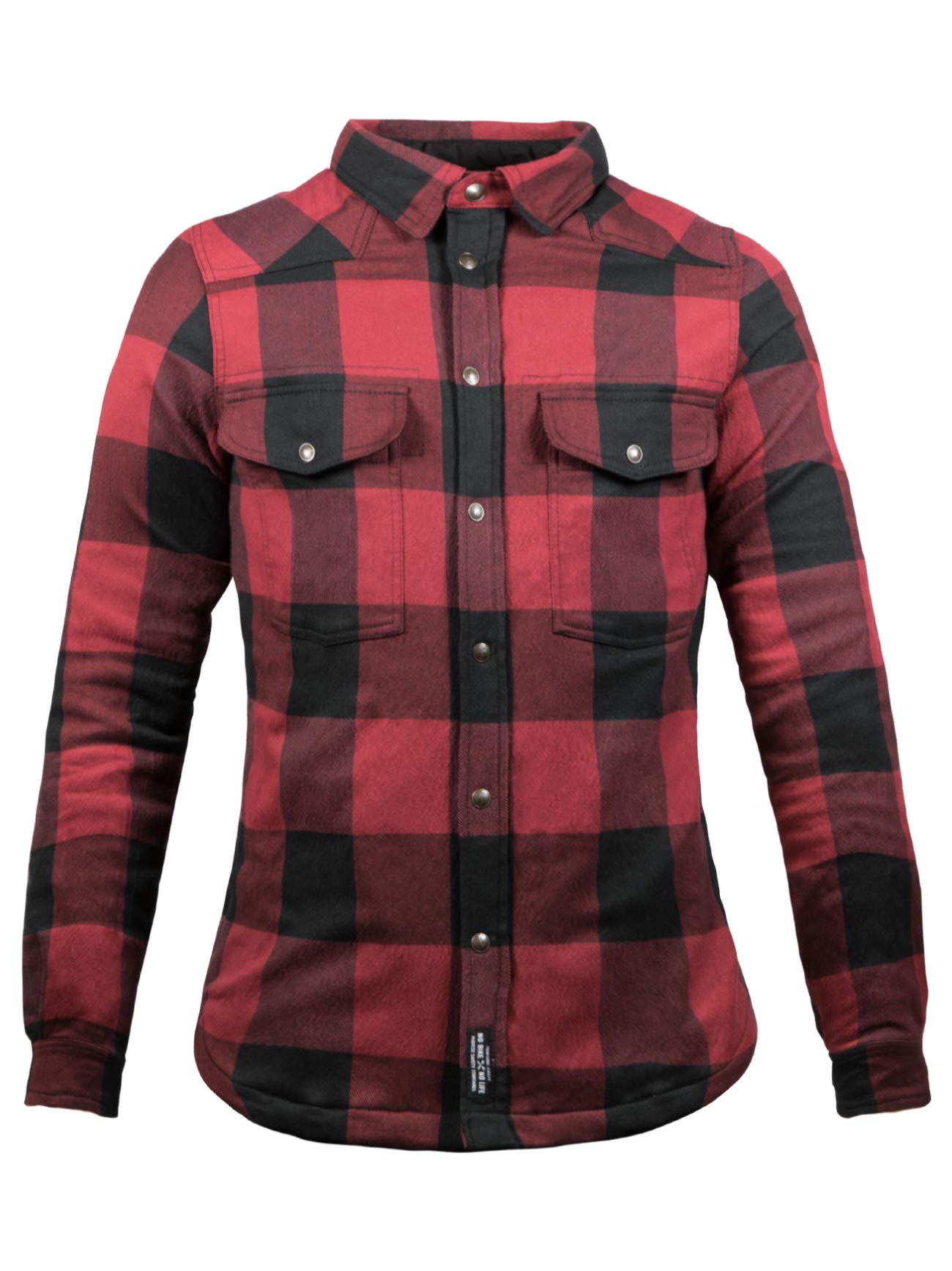 John Doe Damen Motoshirt XTM Rot/Schwarz Motorradjacke mit Protektoren CE, Gr. M, JDL8001-M John Doe Damen Motoshirt XTM Rot/Schwarz Motorradjacke mit Protektoren CE, Gr. M, JDL8001-M von John Doe