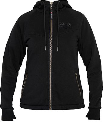 John Doe Hoodie 2.0 XTM, Textiljacke Damen - Schwarz - XS von John Doe