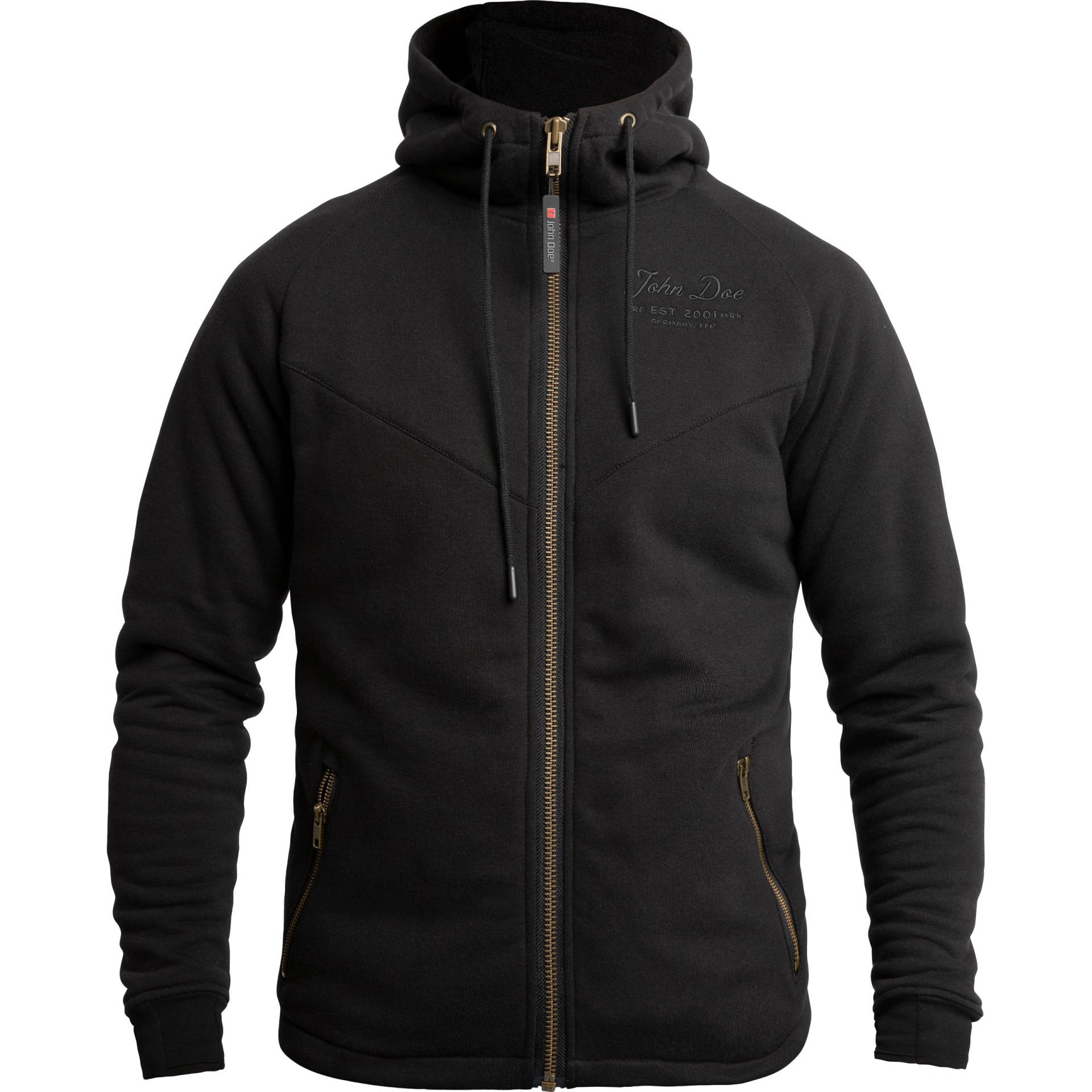 John Doe Hoodie V2 schwarz XS Herren John Doe Hoodie V2 schwarz XS Herren von John Doe