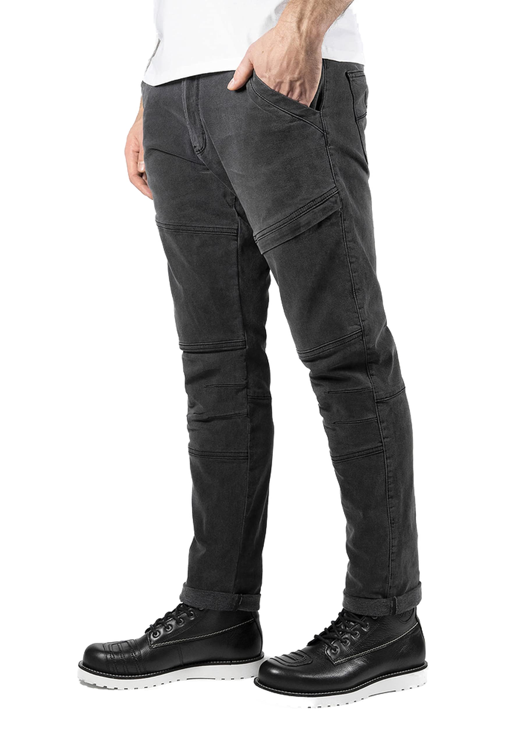 John Doe Hose, Black/Gray,36/34 von John Doe