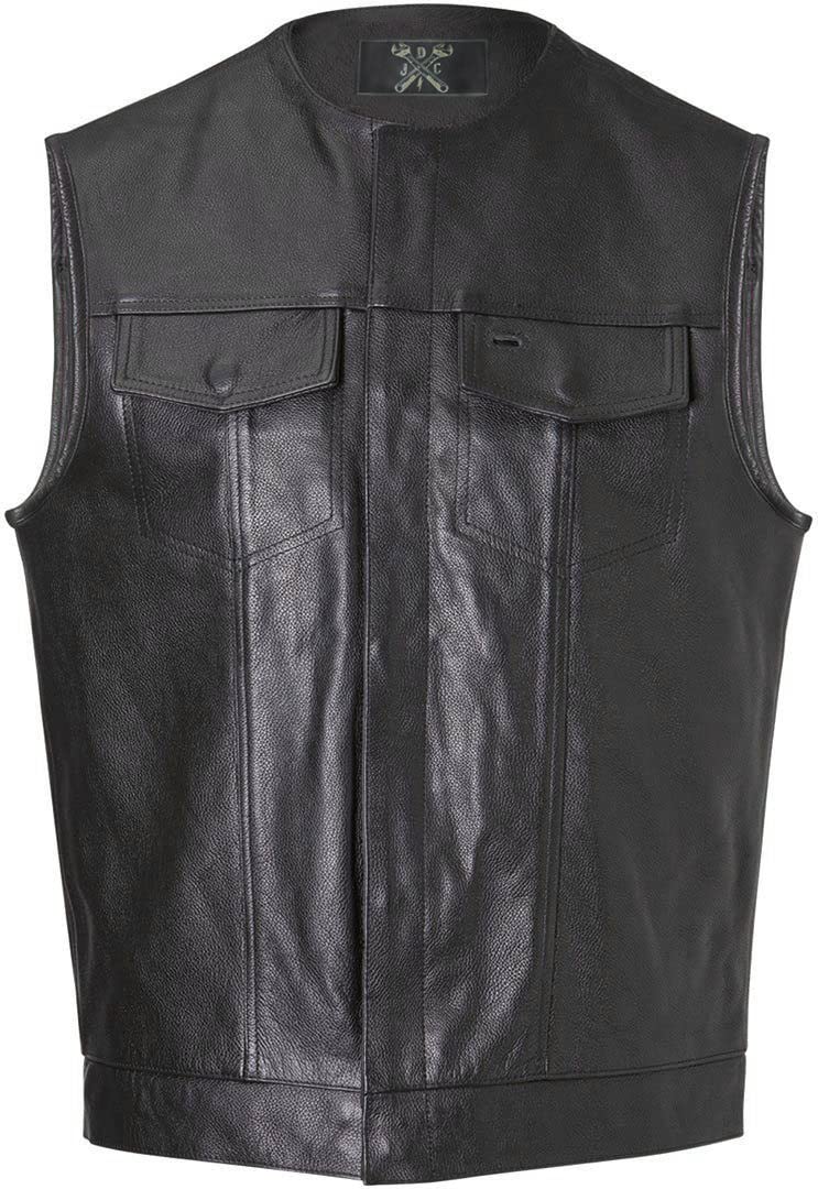 John Doe Lederweste, Black,2XL von John Doe