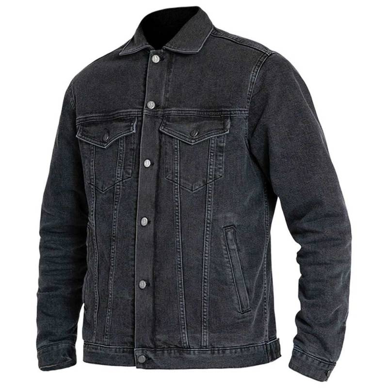 John Doe Maverick XTM Monolayer Motorrad Textiljacke, schwarz, 4XL von John Doe
