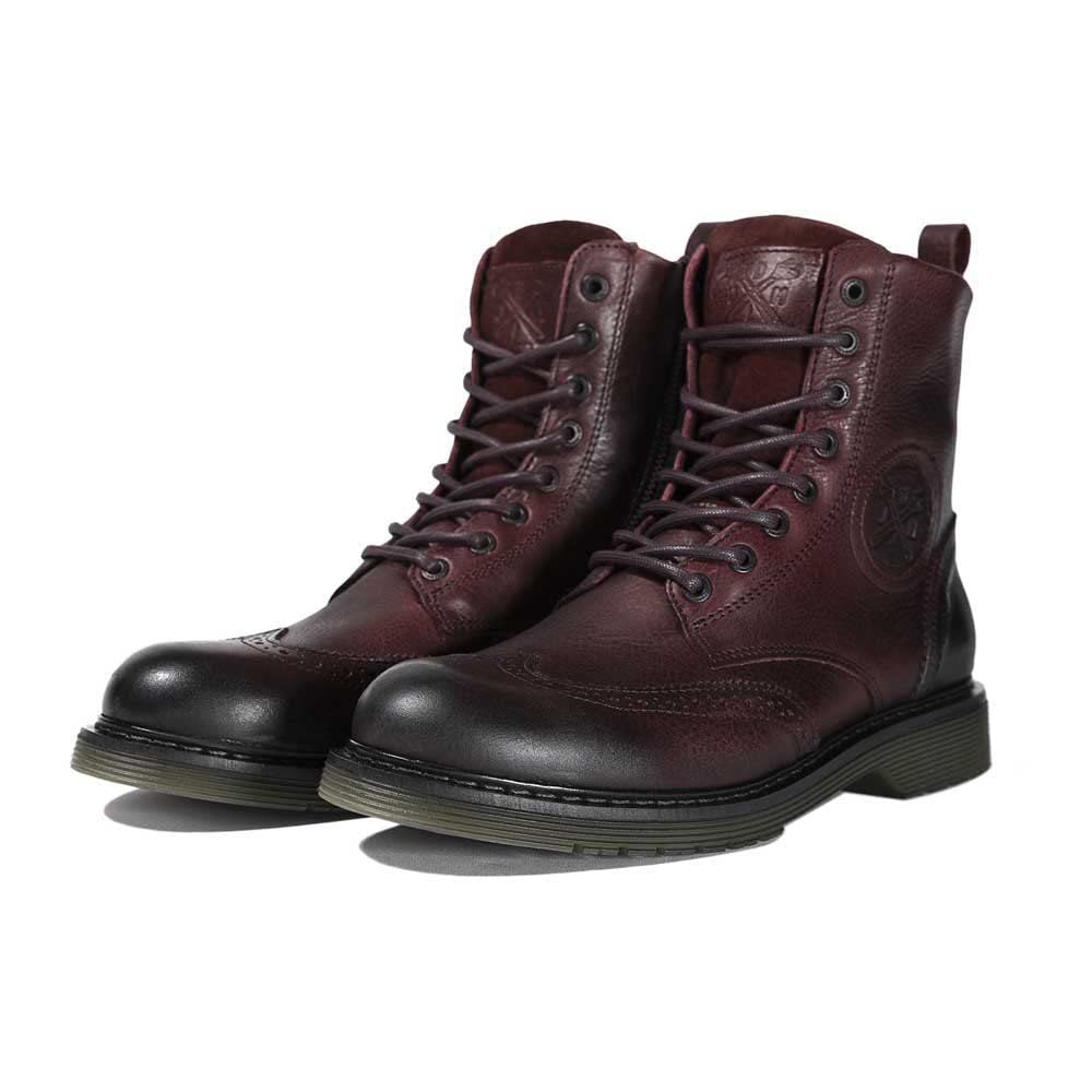 John Doe Motorradschuh Sixty | XTM| Threepoint Protection | Lederstiefel aus Rindsleder | Rutschfeste Sohle von John Doe
