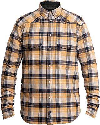 John Doe Motoshirt, Hemd/Textiljacke - Gelb/Grau - S von John Doe