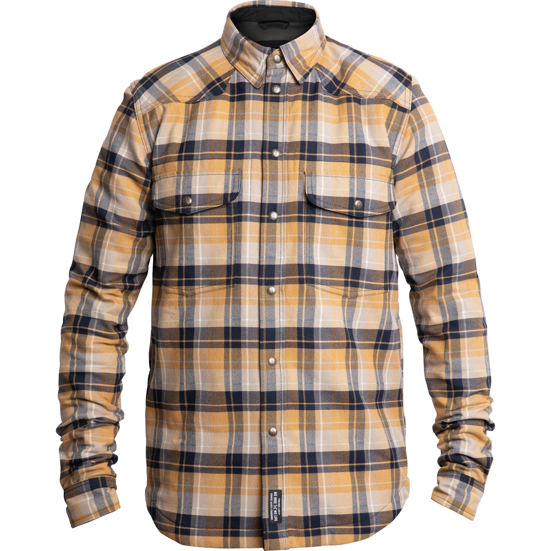 John Doe Motoshirt Hemd gelb XS Herren John Doe Motoshirt Hemd gelb XS Herren von John Doe