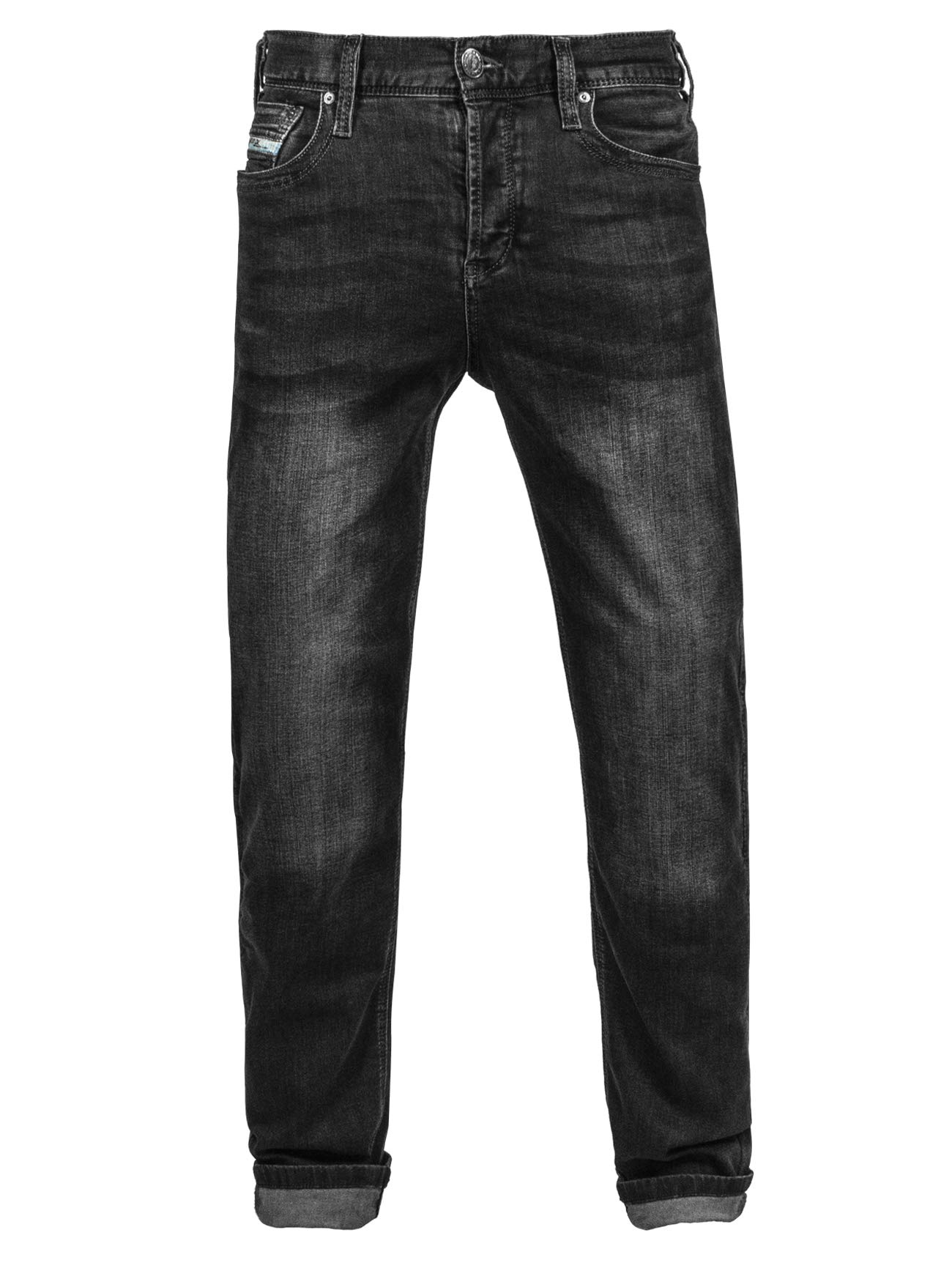 John Doe Original XTM Motorrad Jeans Herren Stretch mit Protektoren Black 31/32 von John Doe