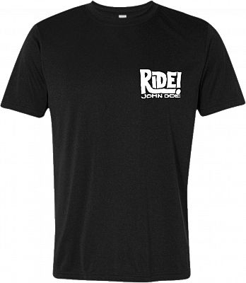 John Doe Ride, T-Shirt - Schwarz/Weiß - S von John Doe
