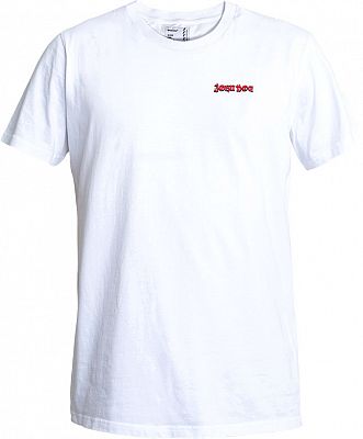 John Doe Snake On Fire, T-Shirt - Weiß/Rot/Gelb/Blau - L von John Doe