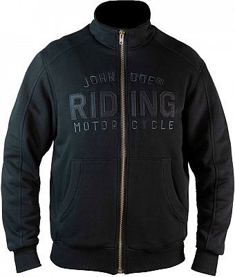 John Doe Stand Up Neck Riding, Textiljacke - Schwarz - S von John Doe