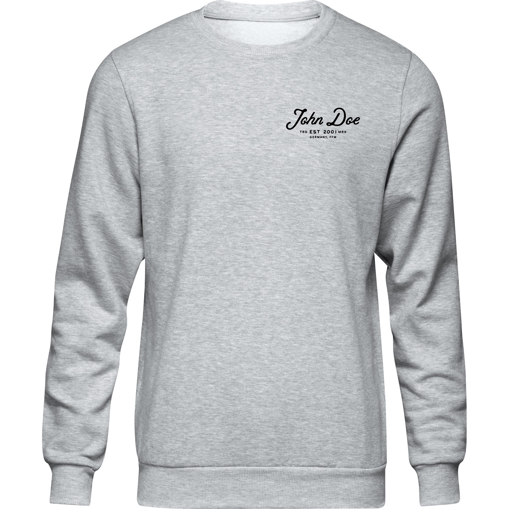 John Doe Sweater JD Lettering grau 3XL John Doe Sweater JD Lettering grau 3XL von John Doe