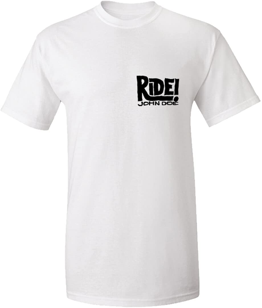 John Doe T-Shirt, Black/White,3XL von John Doe