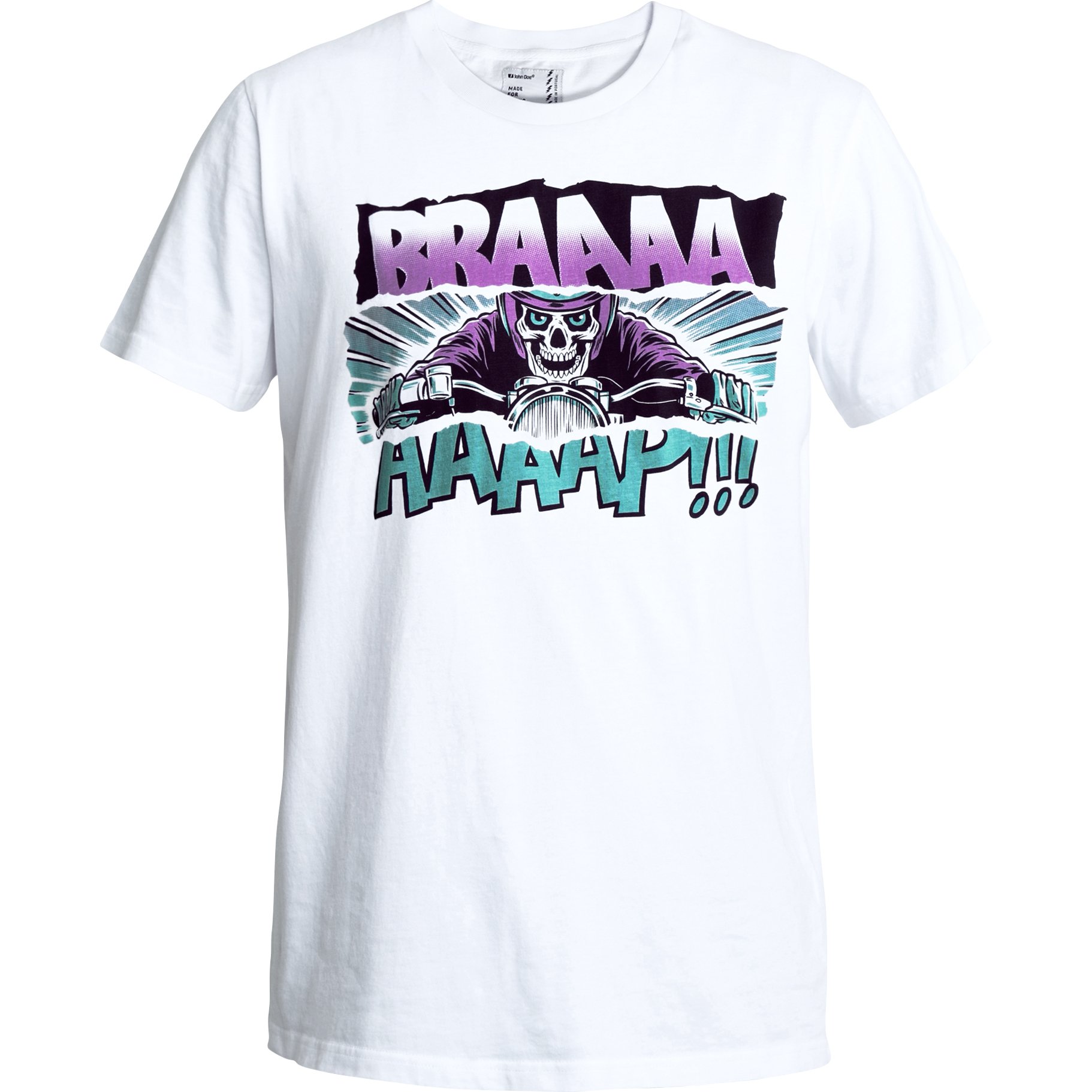 John Doe T-Shirt Braaaap V2.0 weiß L John Doe T-Shirt Braaaap V2.0 weiß L von John Doe