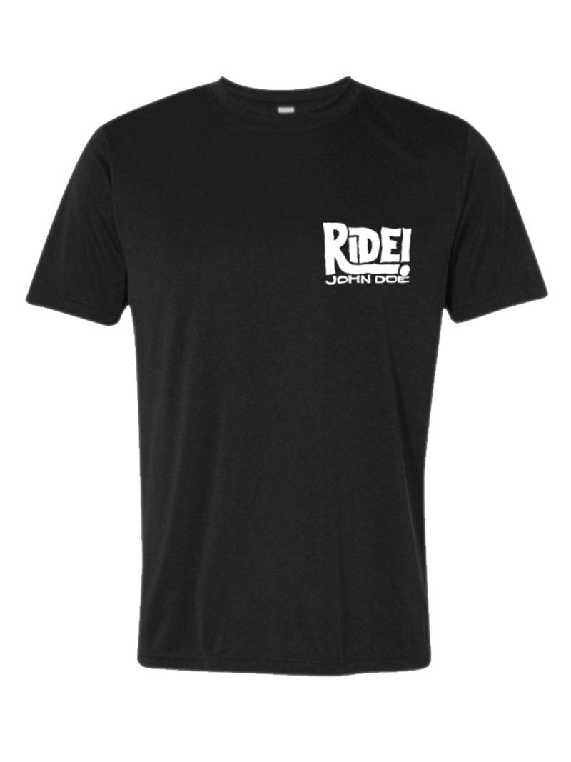 John Doe T-Shirt Men | T-Shirt für Sport oder Freizeit | Kurzarm | Rundhals | Comfort Fit, schwarz, L, JDS6026-L von John Doe