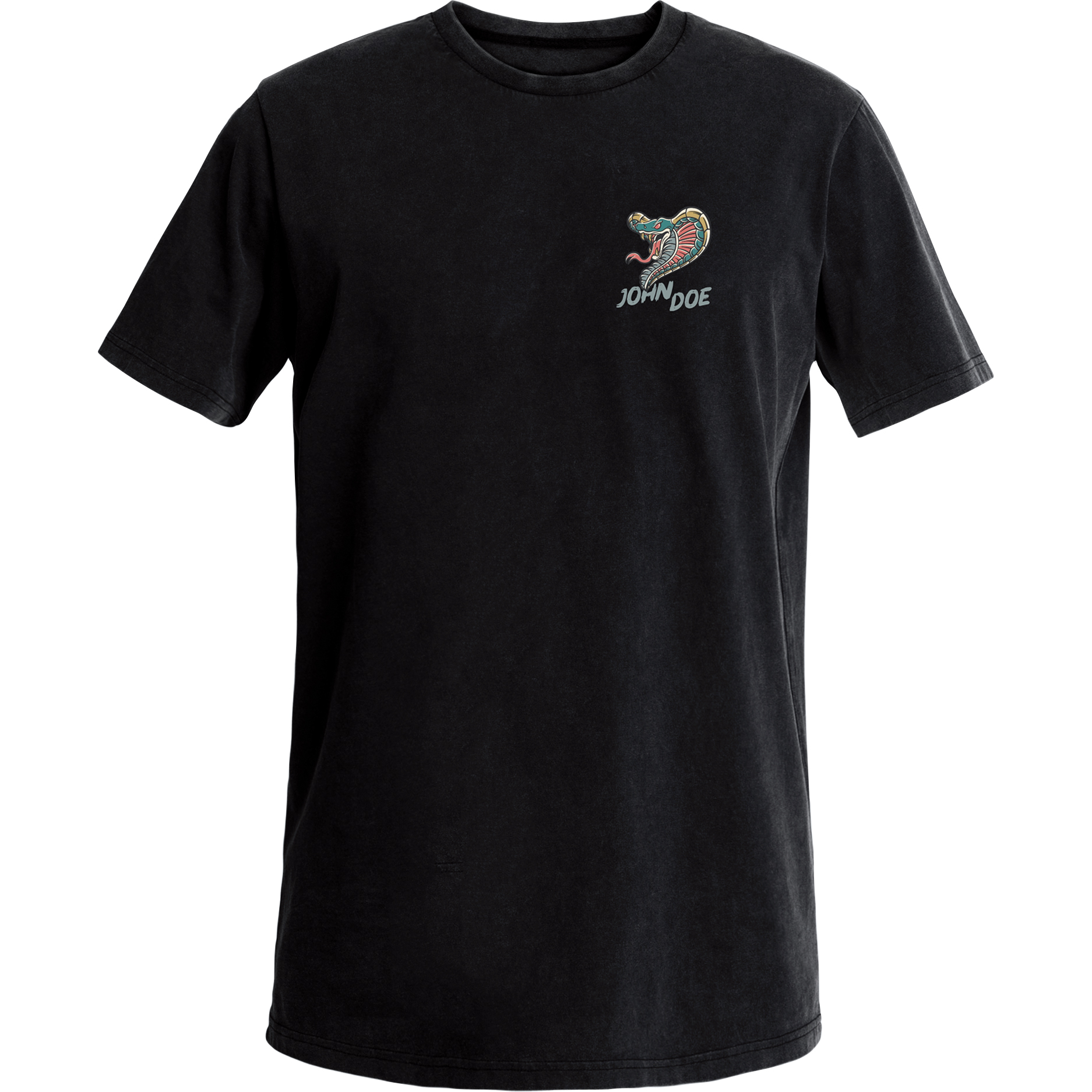 John Doe T-Shirt Snake II schwarz 3XL John Doe T-Shirt Snake II schwarz 3XL von John Doe