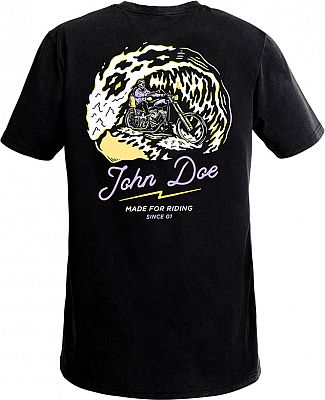 John Doe Wave, T-Shirt - Schwarz/Weiß/Lila - 3XL John Doe Wave, T-Shirt - Schwarz/Weiß/Lila - 3XL von John Doe