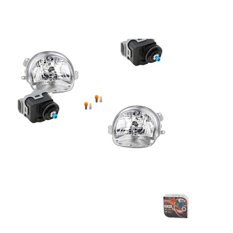 Johns, Scheinwerfer + Nightbreaker passend für Renault Twingo I 09/00- L R von Johns