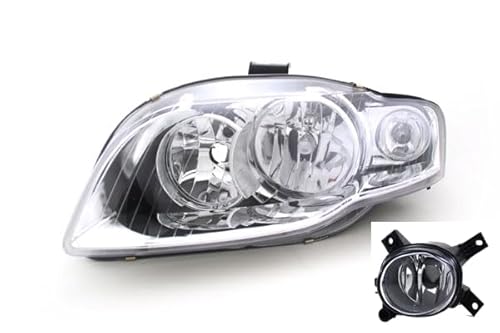 Johns, Scheinwerfer Halogen passend für Audi A4 8E 11/04-06/08 H7 H7 Li. Fahrer + Nebel von Johns