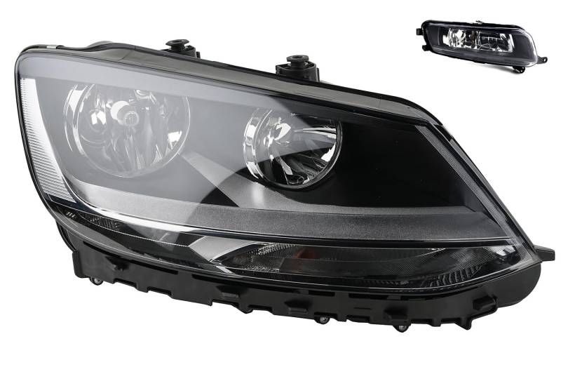 Johns, Scheinwerfer Halogen passend für VW Sharan 7N 06/2010-06/2015 H7 H7 Re. + Nebel. von Johns