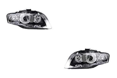 Johns, Scheinwerfer Satz passend für Audi A4 Scheinwerfer (8E) 11/04-06/08 Xenon D1S Set links & rechts von Johns